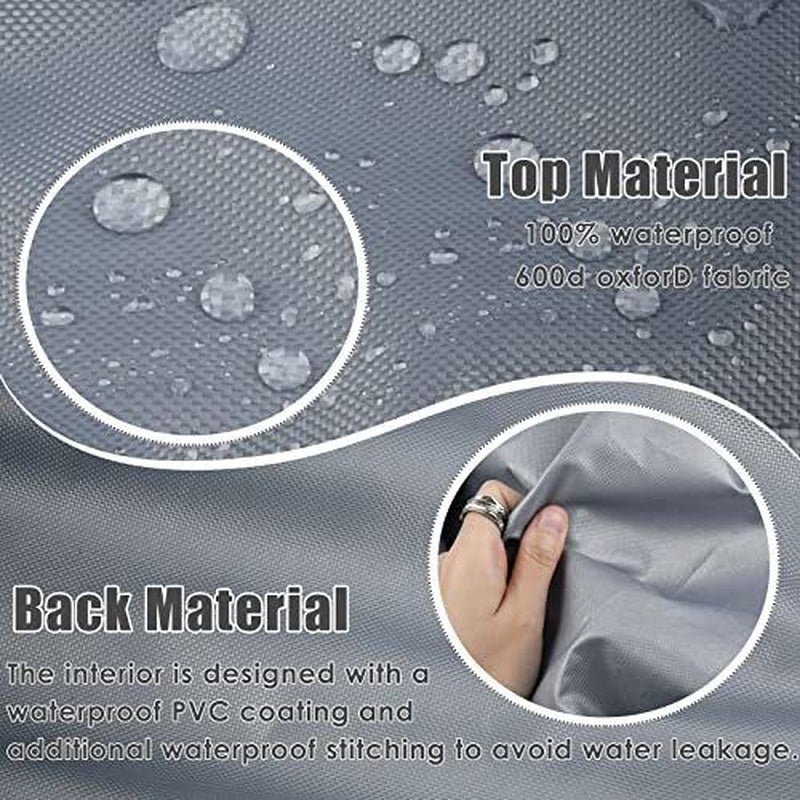 Octbird Outdoor Furniture Covers Waterproof, 4-Piece Patio Furniture Covers
