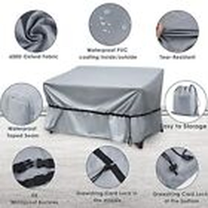 Octbird Outdoor Furniture Covers Waterproof, 4-Piece Patio Furniture Covers