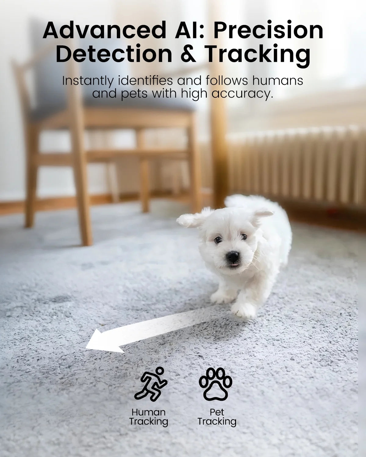 2.5K Indoor Camera, 5G/2.4G Wifi Cameras for Home Security, 360° Pan/Tilt Pet Camera for Dog/Cat, Baby Monitor, Phone App, Motion Tracking & Alerts, Night Vision, Two-Way Audio, Support Alexa