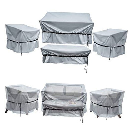 Octbird Outdoor Furniture Covers Waterproof, 4-Piece Patio Furniture Covers